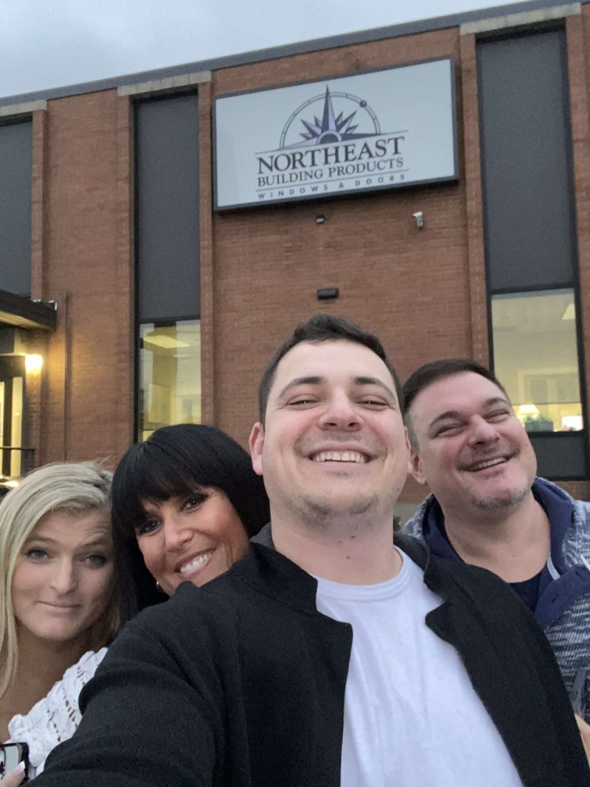 From left: Daughter Sydney, wife Fran, and son Austin, all were involved in the family business with Alan Levin.